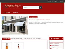 Tablet Screenshot of cognatheque.com
